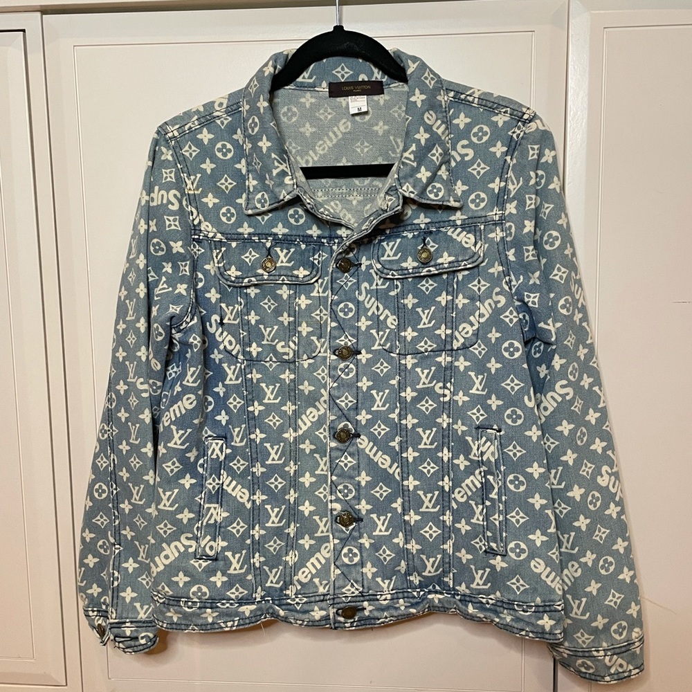 Printed Jean Jacket